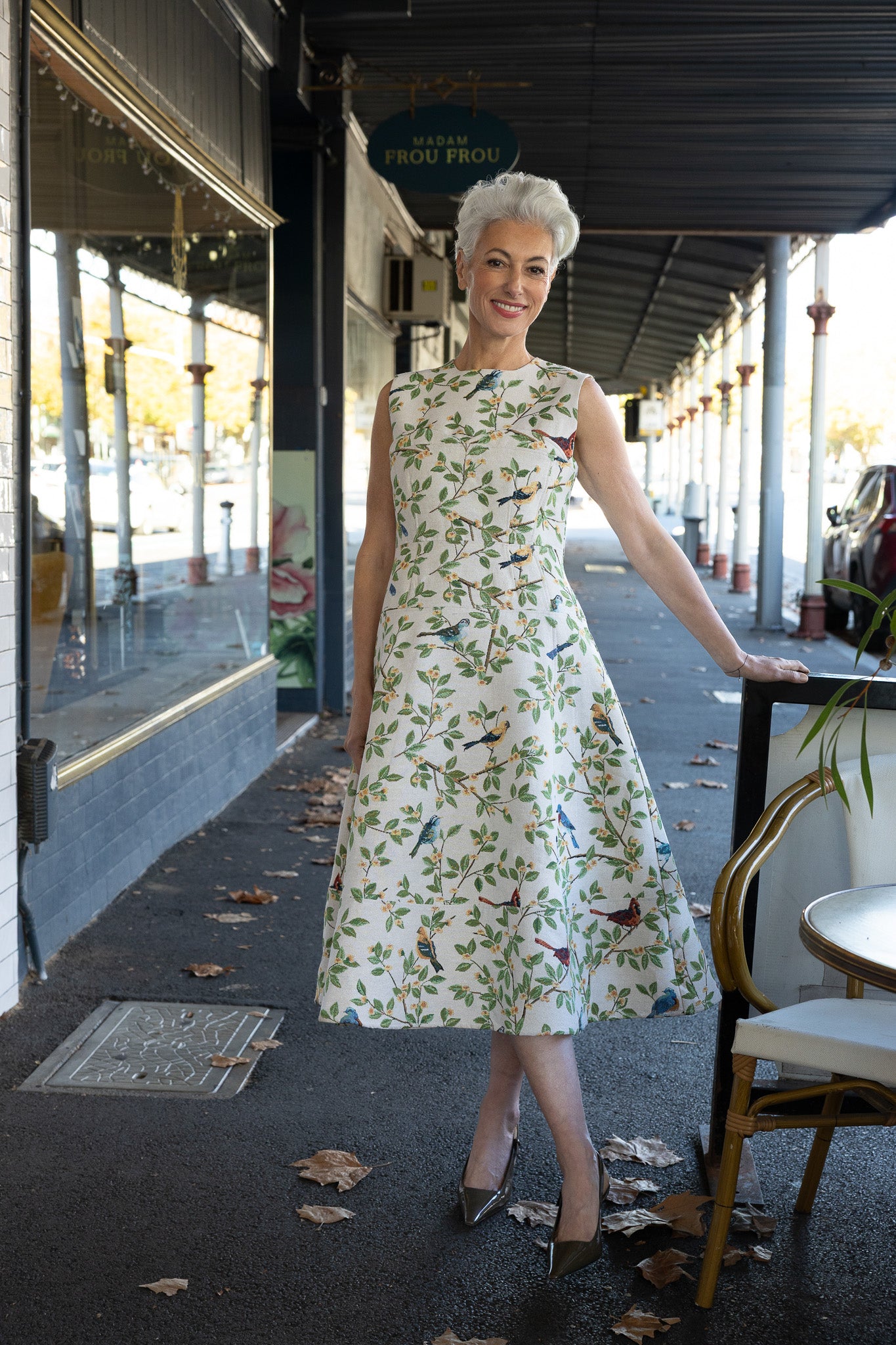 SAILOR DRESS - BIRDS
