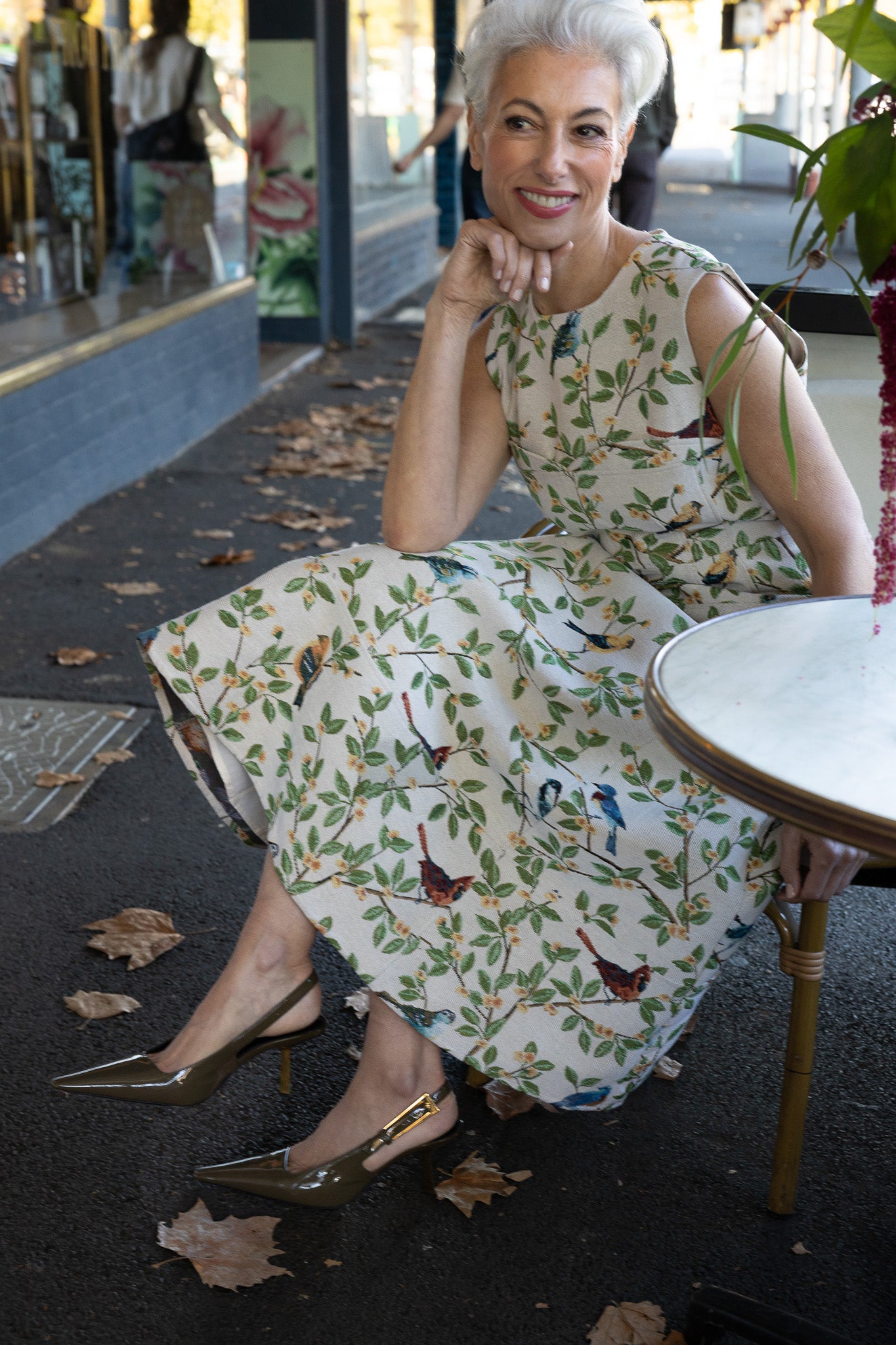 SAILOR DRESS - BIRDS