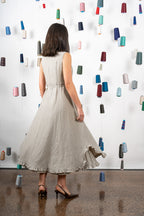 CHANCE LINEN DRESS- SAND