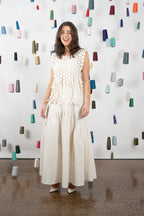 COINS TOP - CREAM