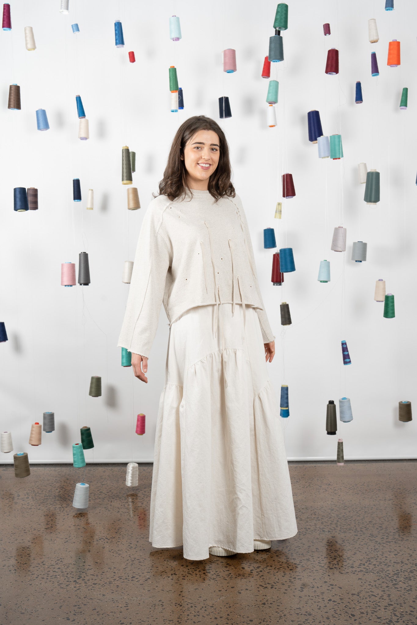 PABLO SKIRT - PLASTER