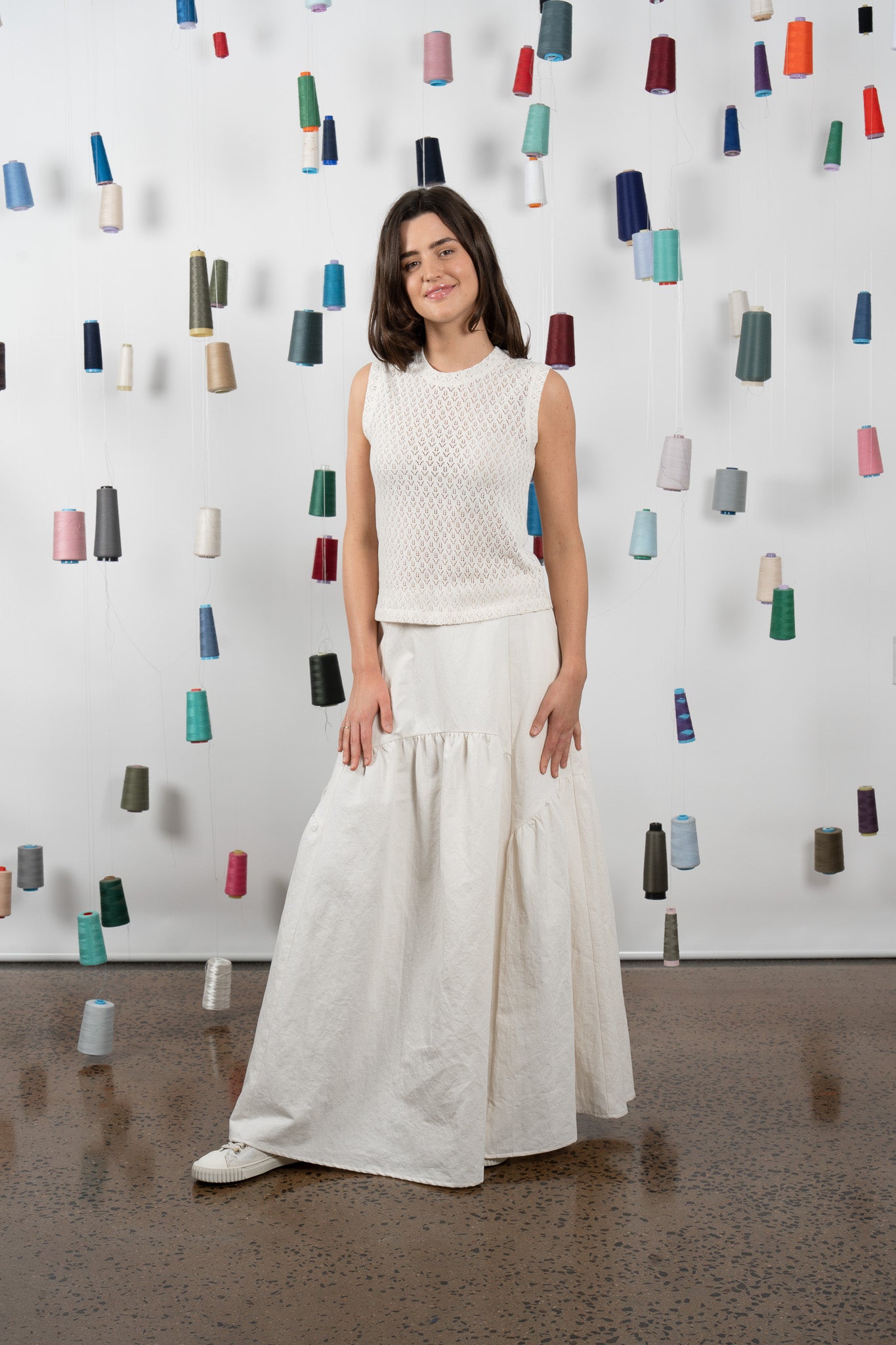 PABLO SKIRT - PLASTER