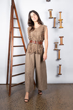 COINS TOP - TAN