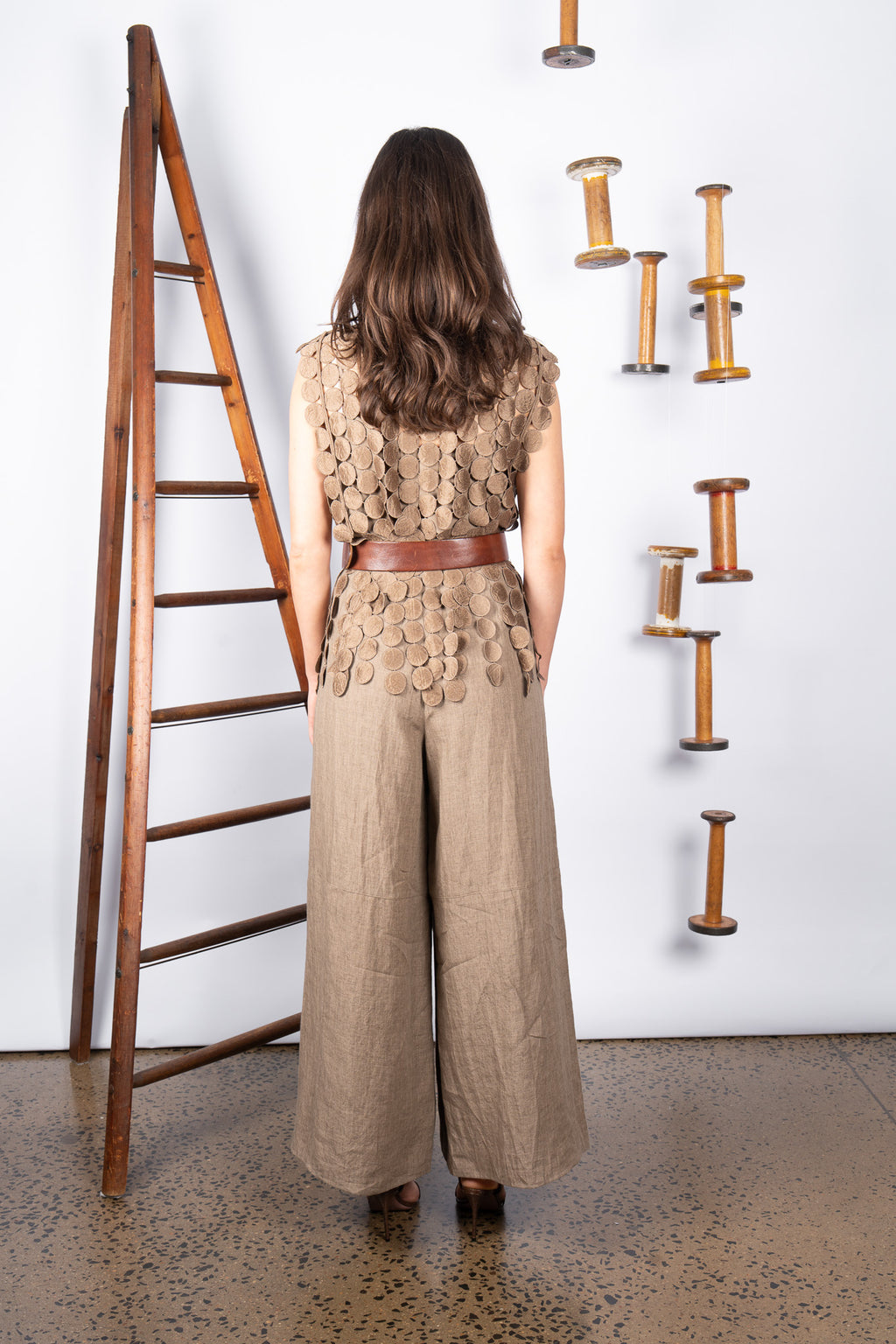 COINS TOP - TAN
