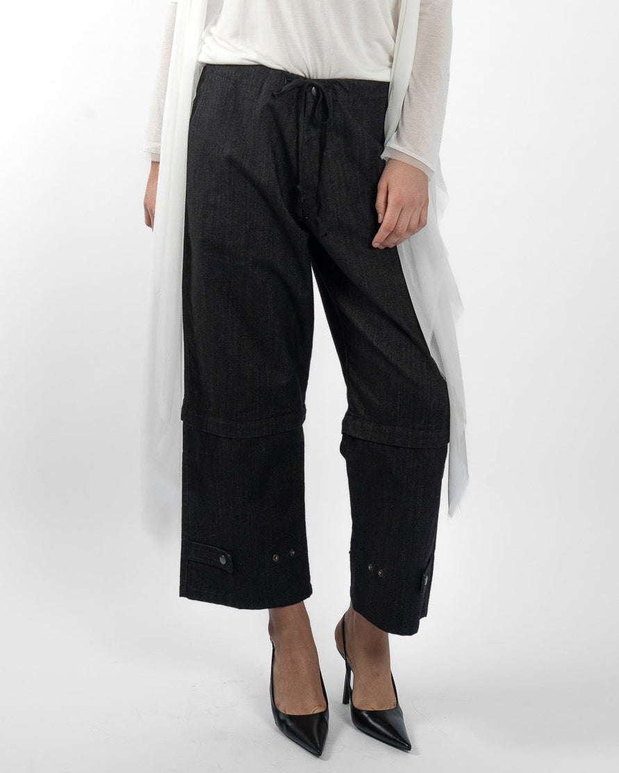 Trucker Jeans - BLACK