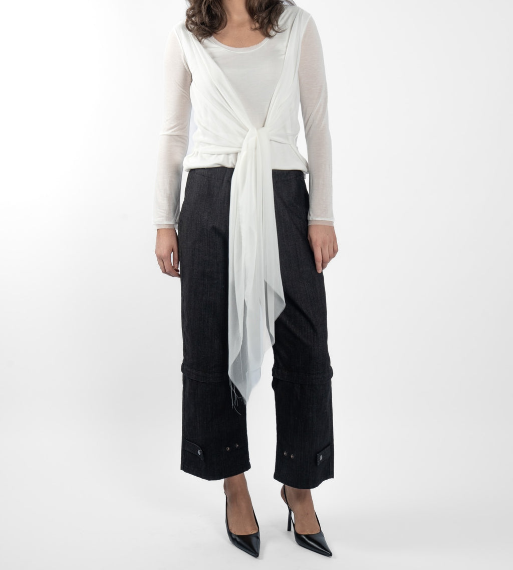 TWISTED TOP - WHITE