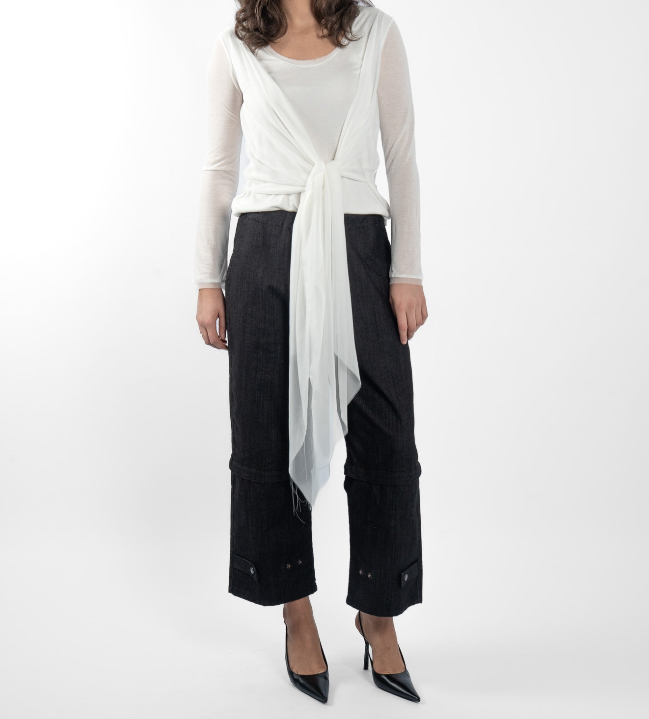 TWISTED TOP - WHITE