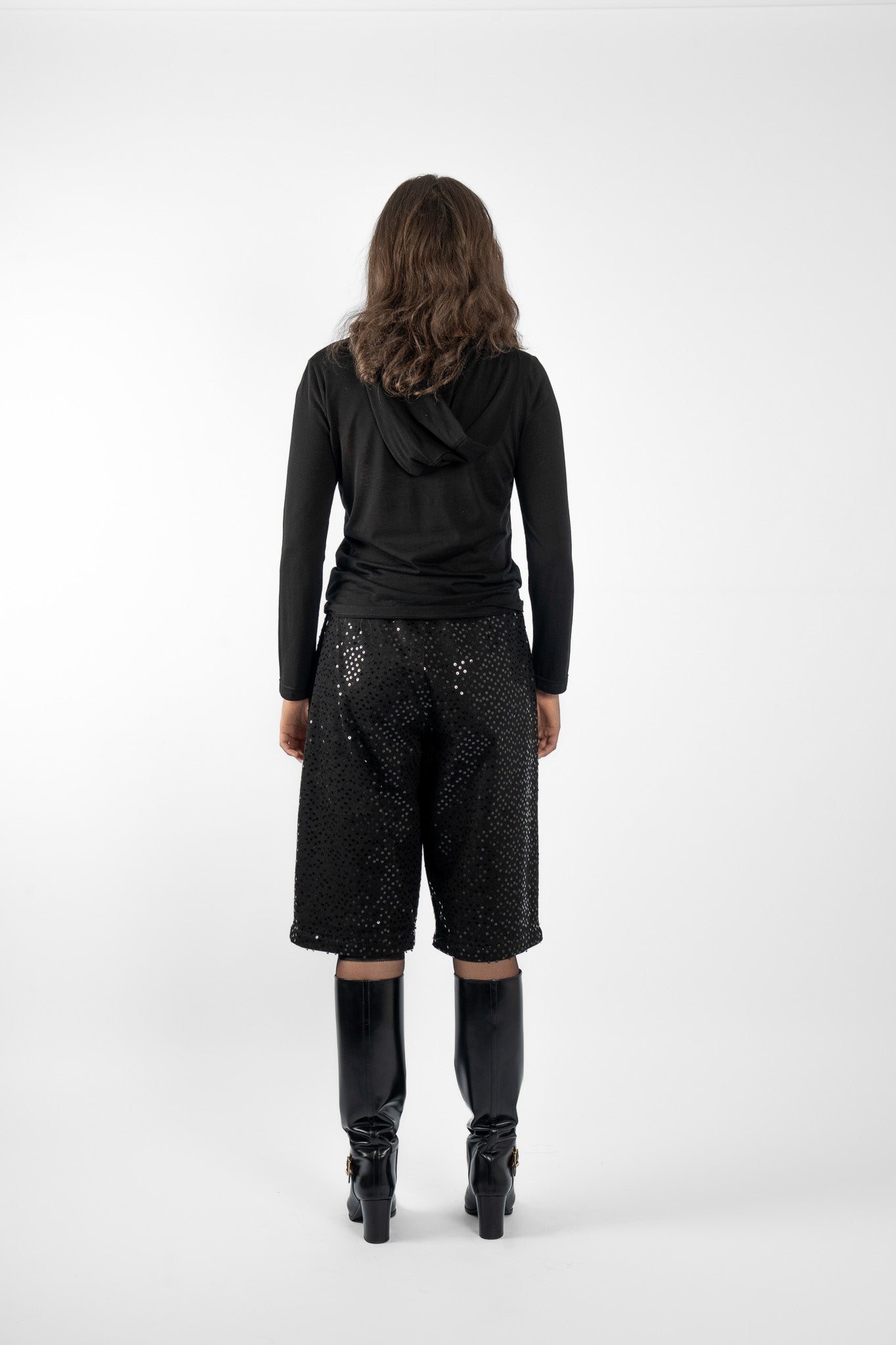 TRUCKERS - BLACK SEQUIN