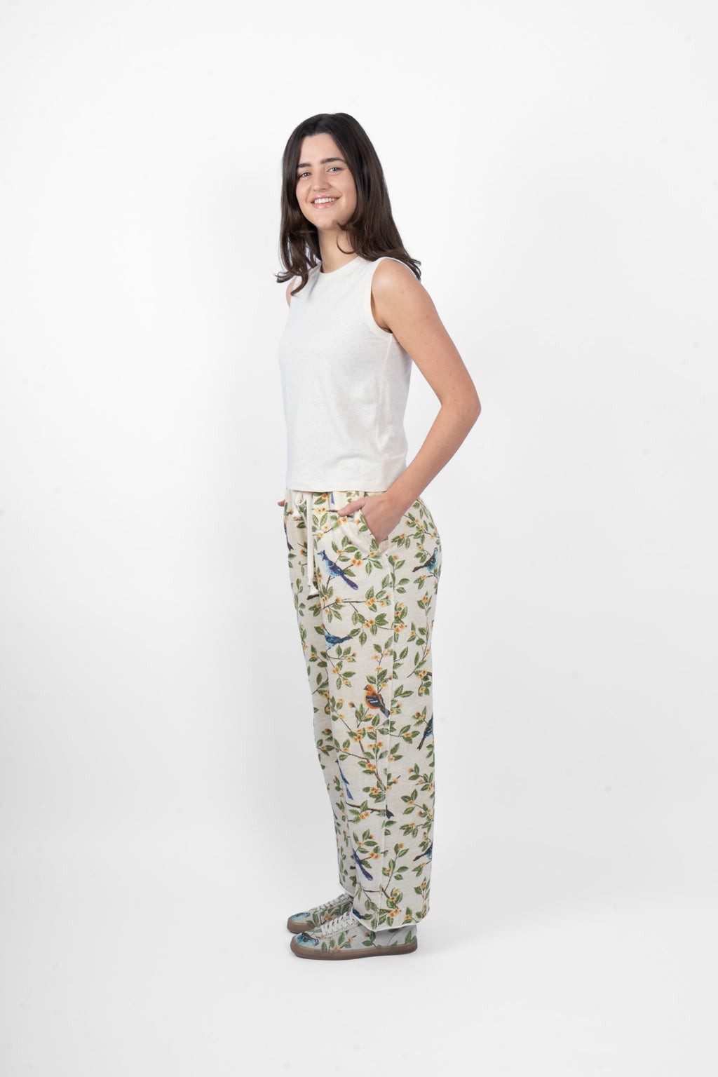GAUGE TRACKPANTS - BIRDS