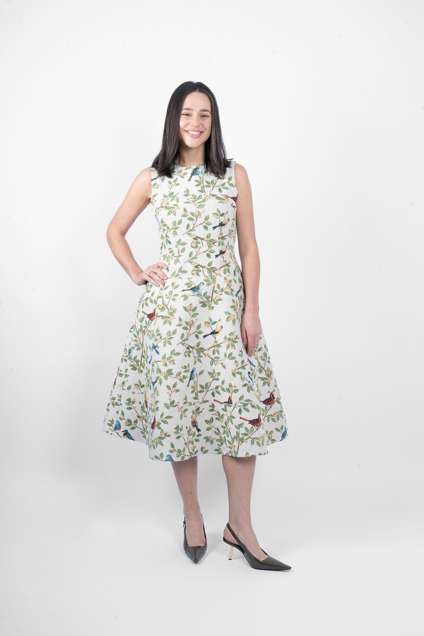 SAILOR DRESS - BIRDS