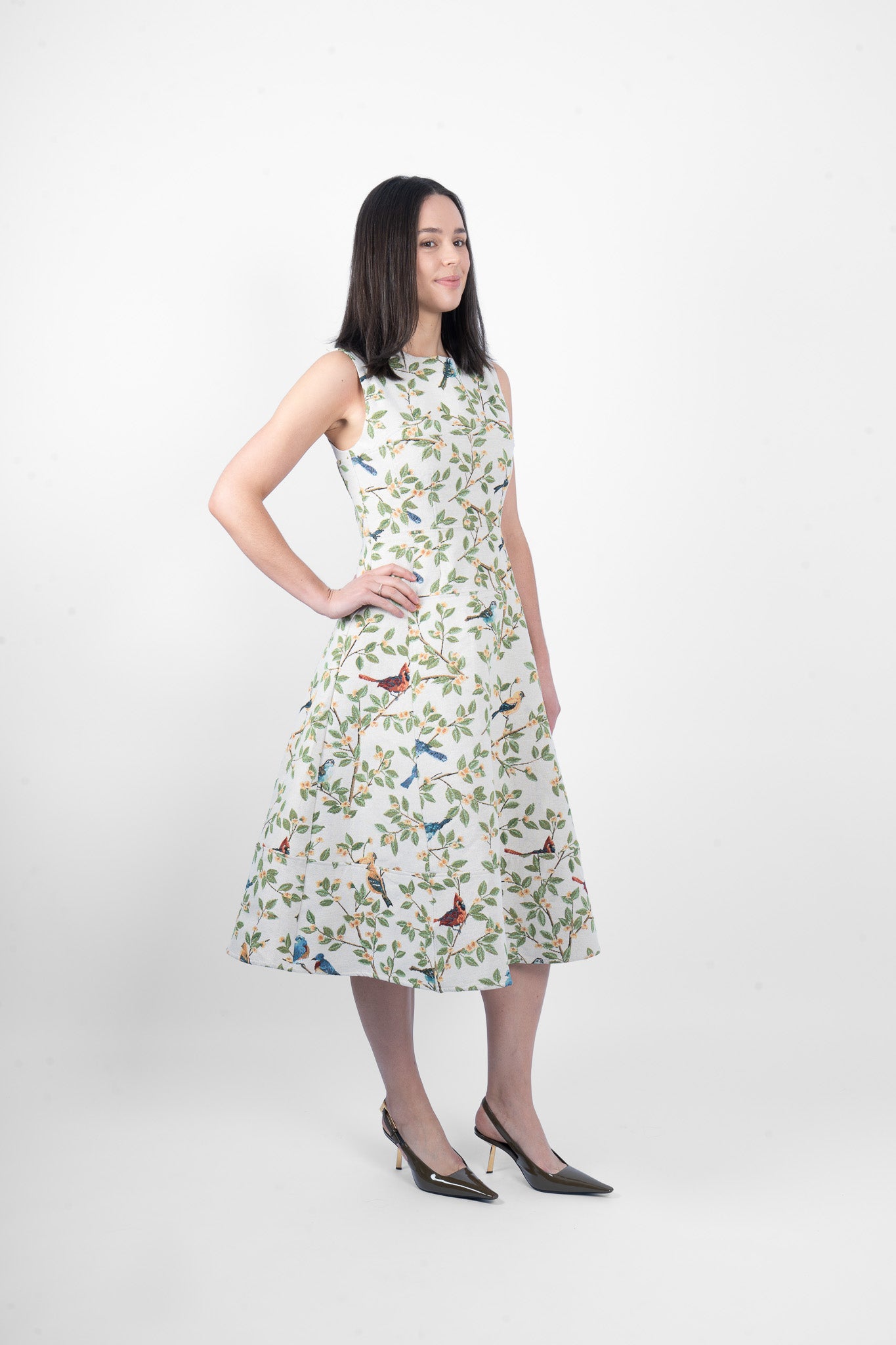 SAILOR DRESS - BIRDS
