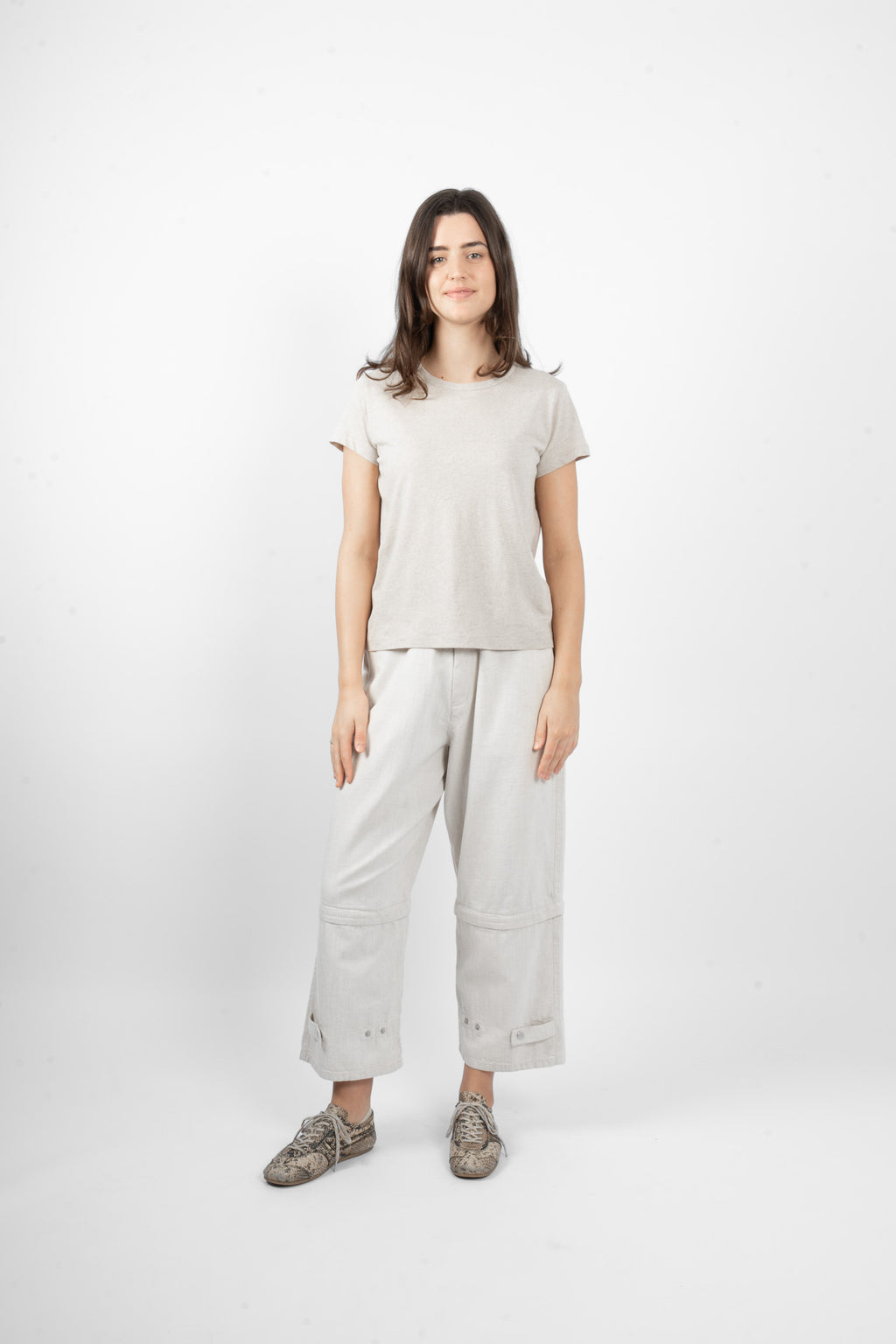 LOLLY T-SHIRT - HESSIAN
