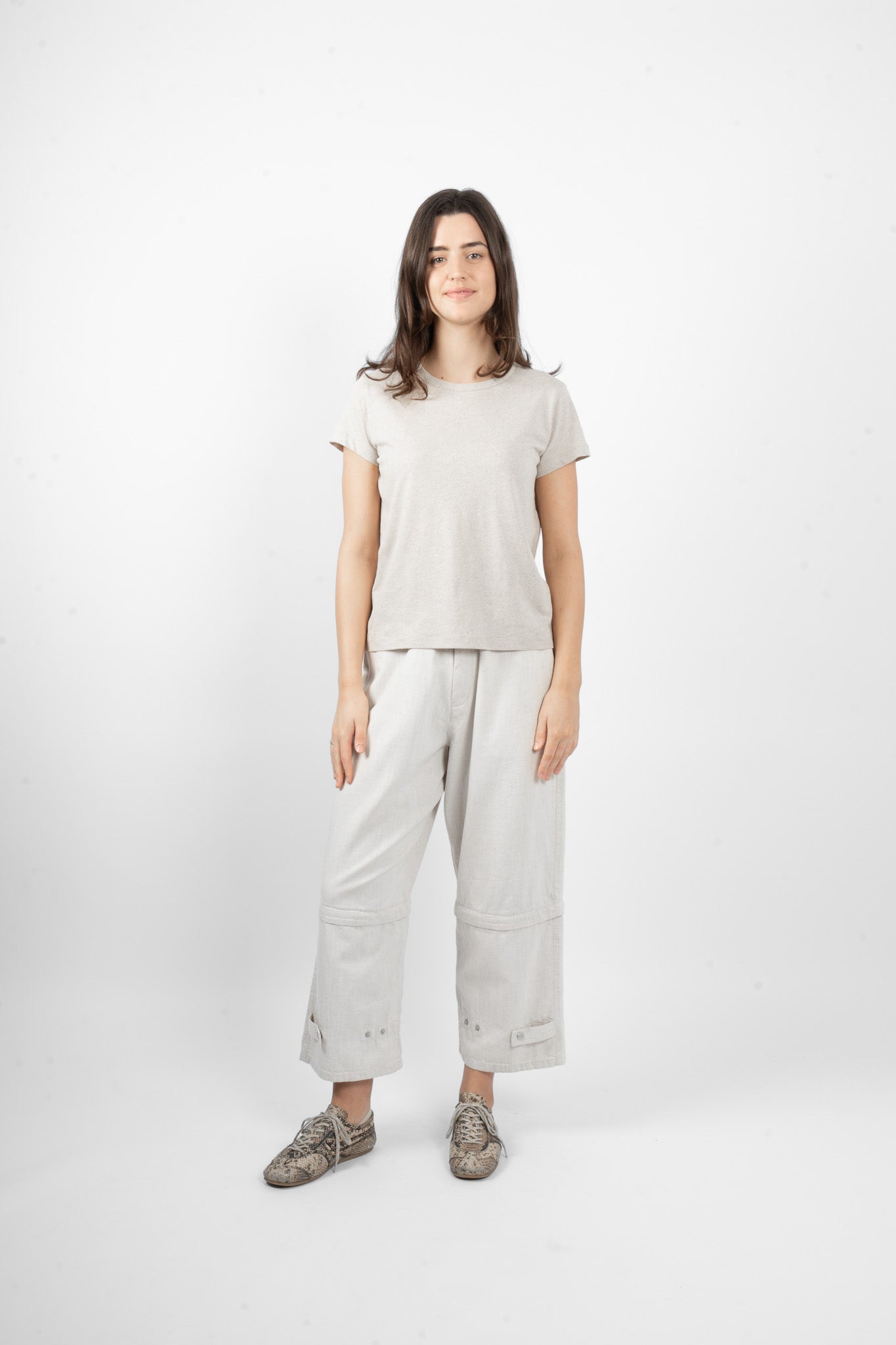 LOLLY T-SHIRT - HESSIAN
