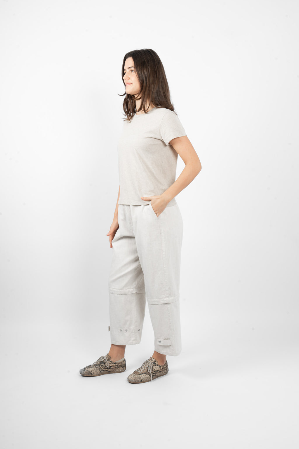 LOLLY T-SHIRT - HESSIAN