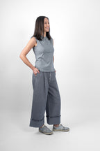 STINGRAY TANK - GREY MARLE
