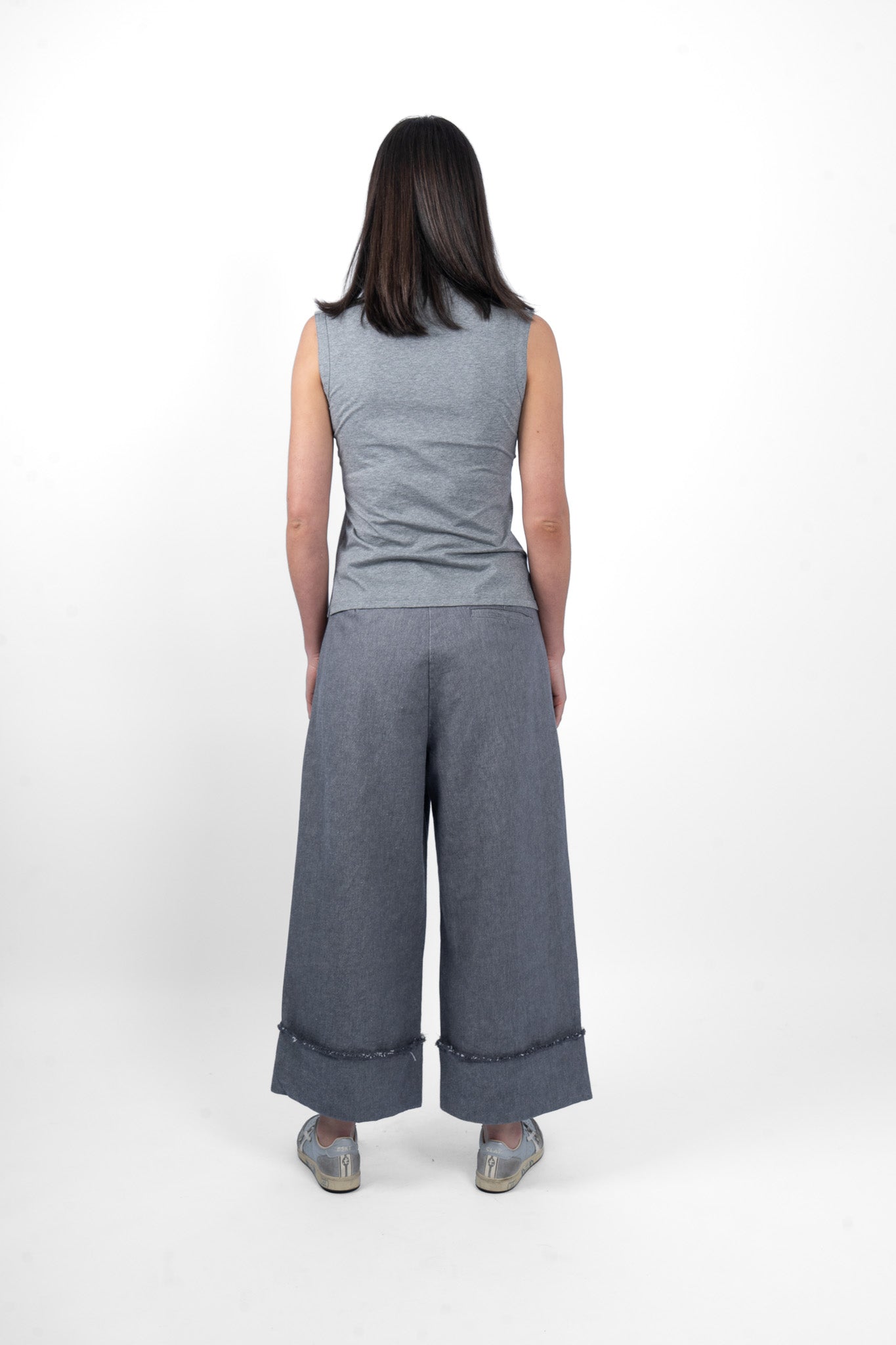 STINGRAY TANK - GREY MARLE