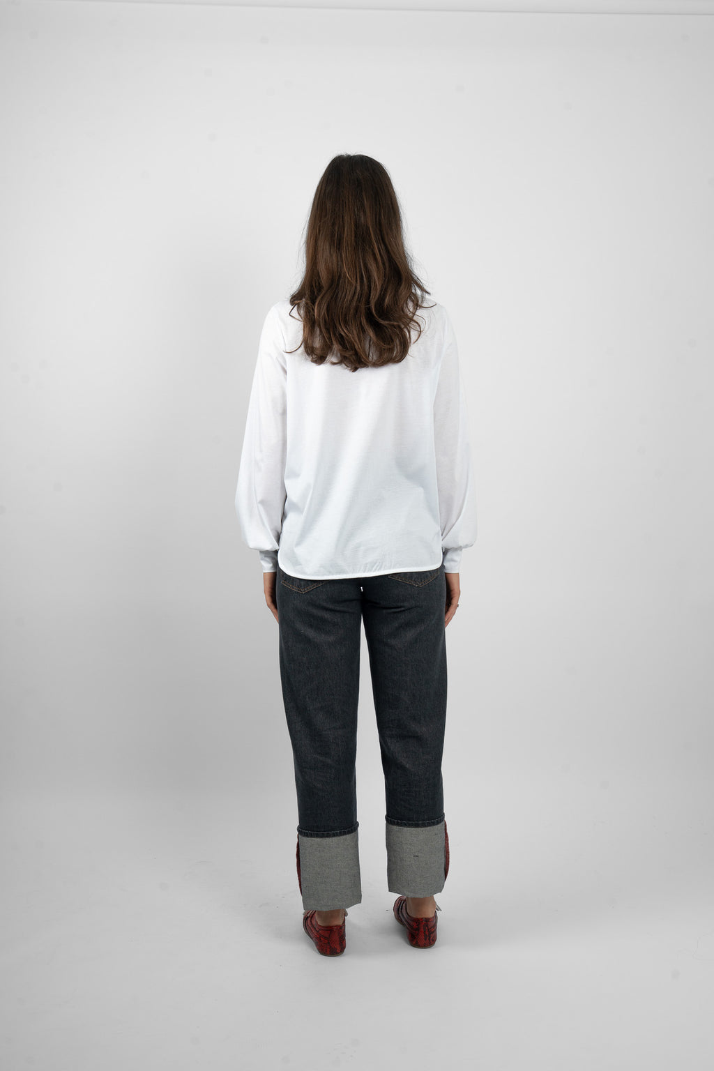 BAXTER LONG SLEEVE - WHITE