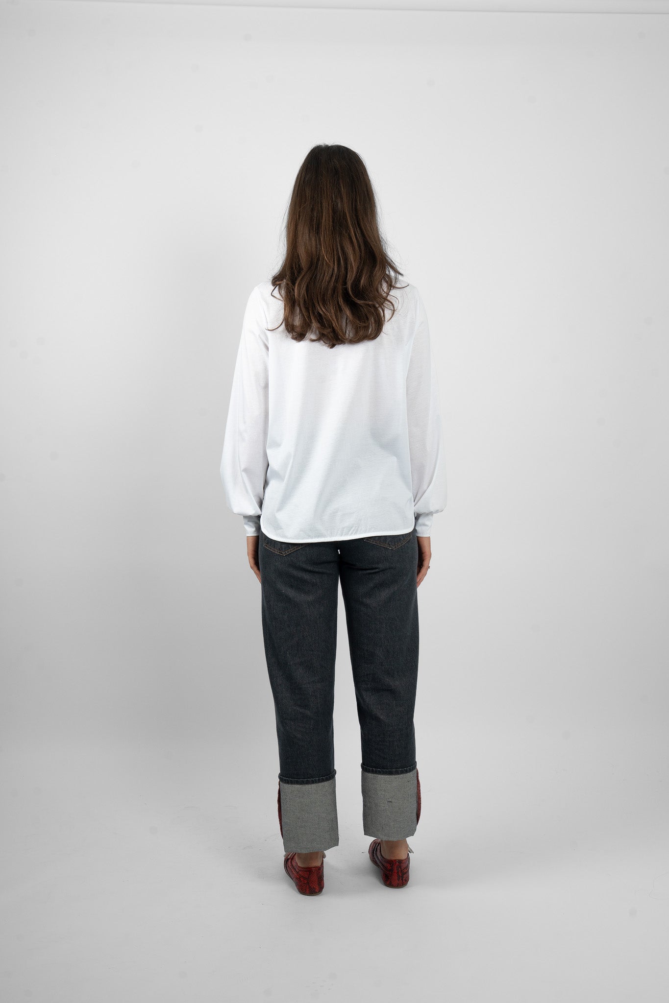 BAXTER LONG SLEEVE - WHITE