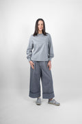 BAXTER LONG SLEEVE - GREY MARLE