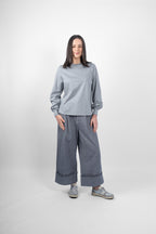 BAXTER LONG SLEEVE - GREY MARLE