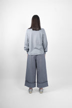 BAXTER LONG SLEEVE - GREY MARLE