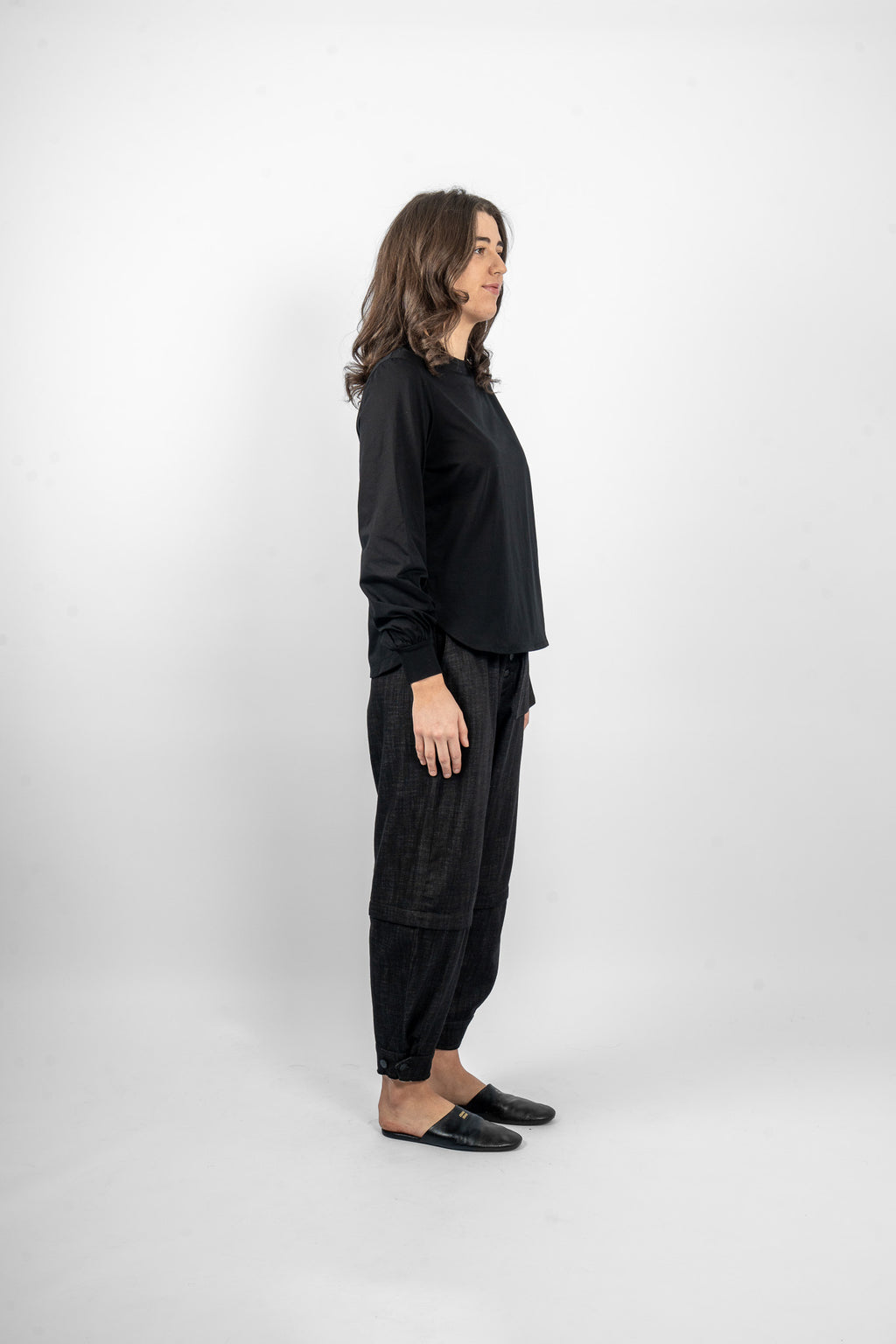 BAXTER LONG SLEEVE - BLACK