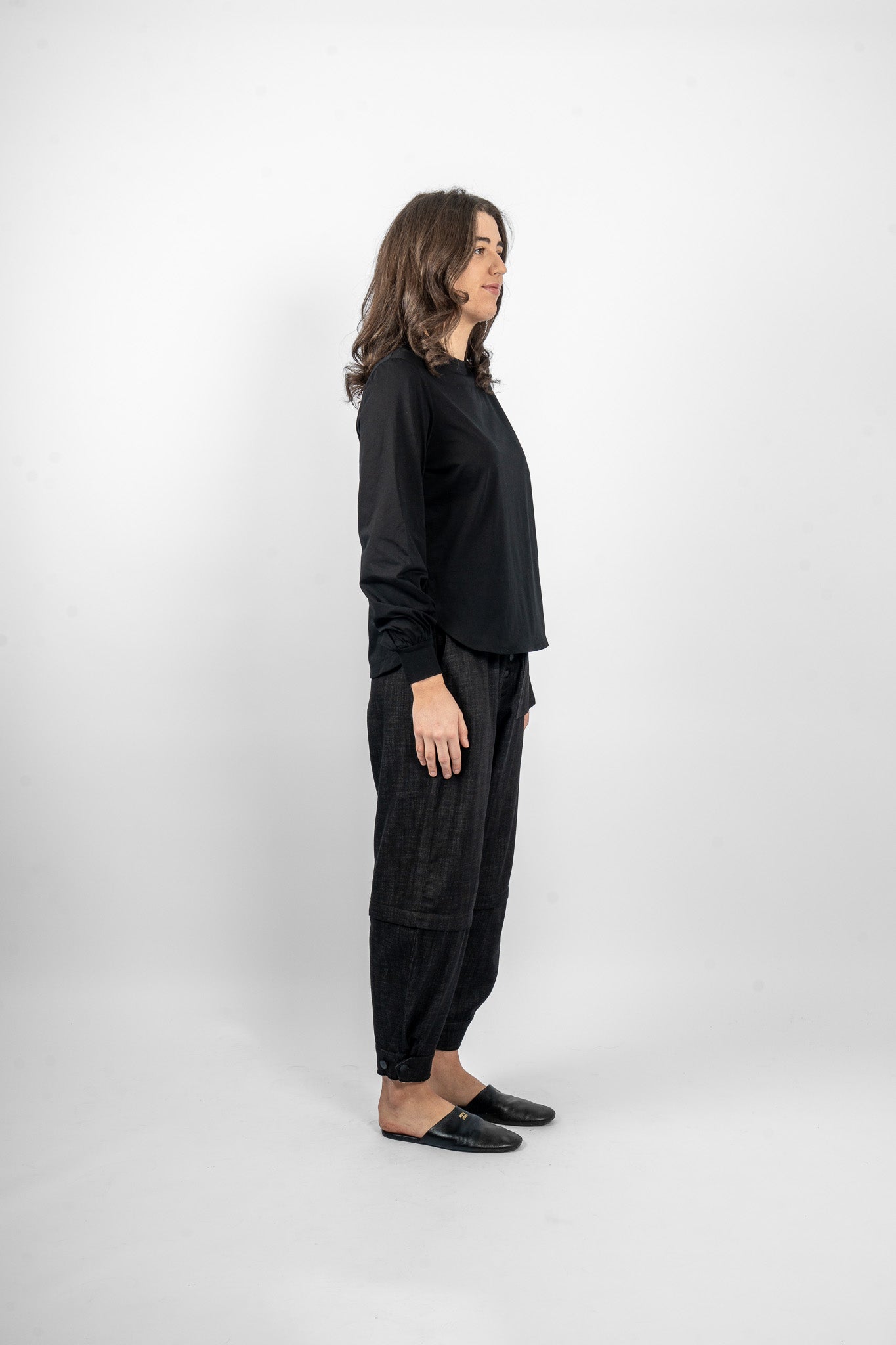 BAXTER LONG SLEEVE - BLACK
