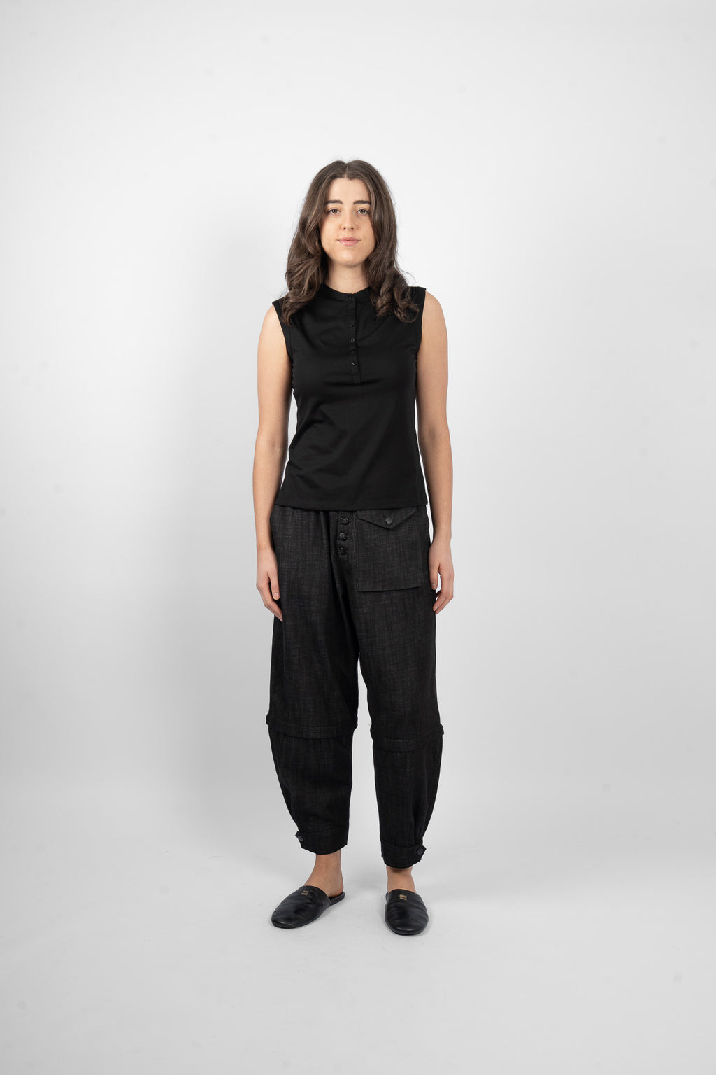 STINGRAY TANK - BLACK