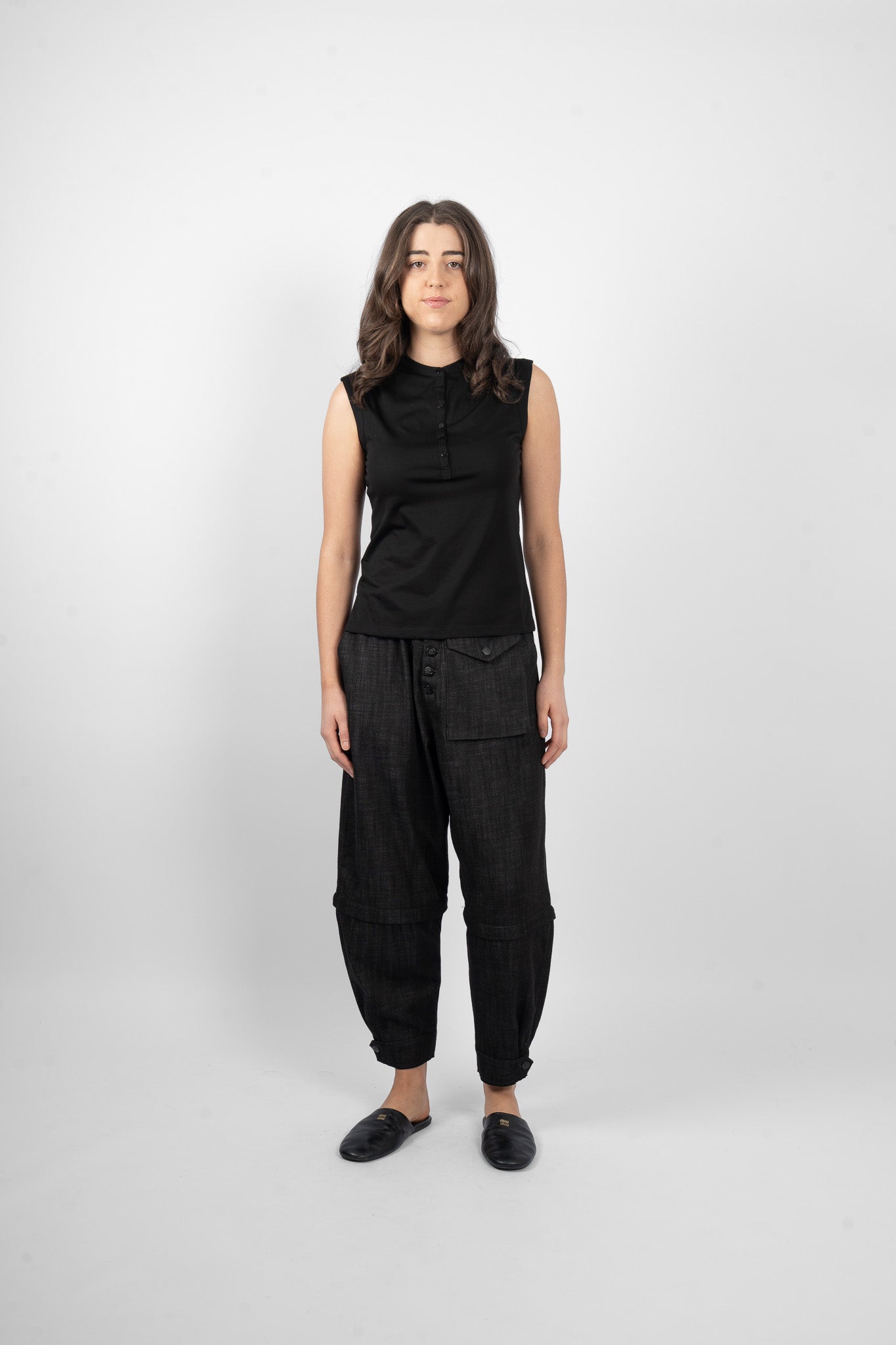 STINGRAY TANK - BLACK