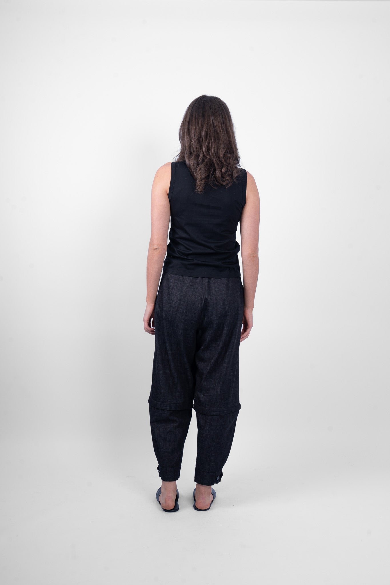 VIOLET TANK - BLACK