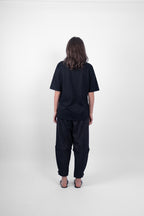 PEONY TSHIRT - BLACK