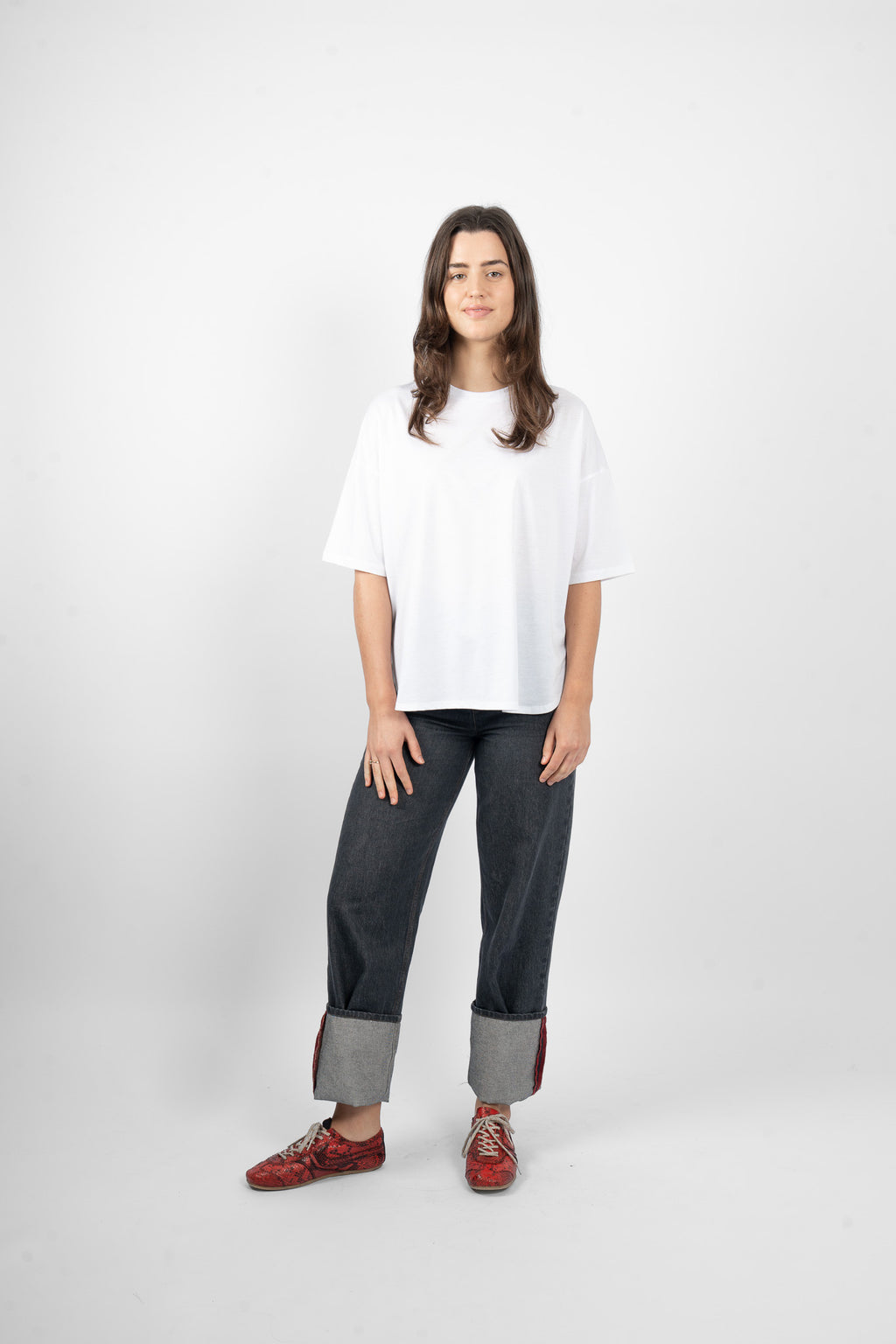 PEONY TSHIRT - WHITE