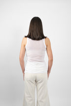 SPODE DOUBLE MESH - WHITE