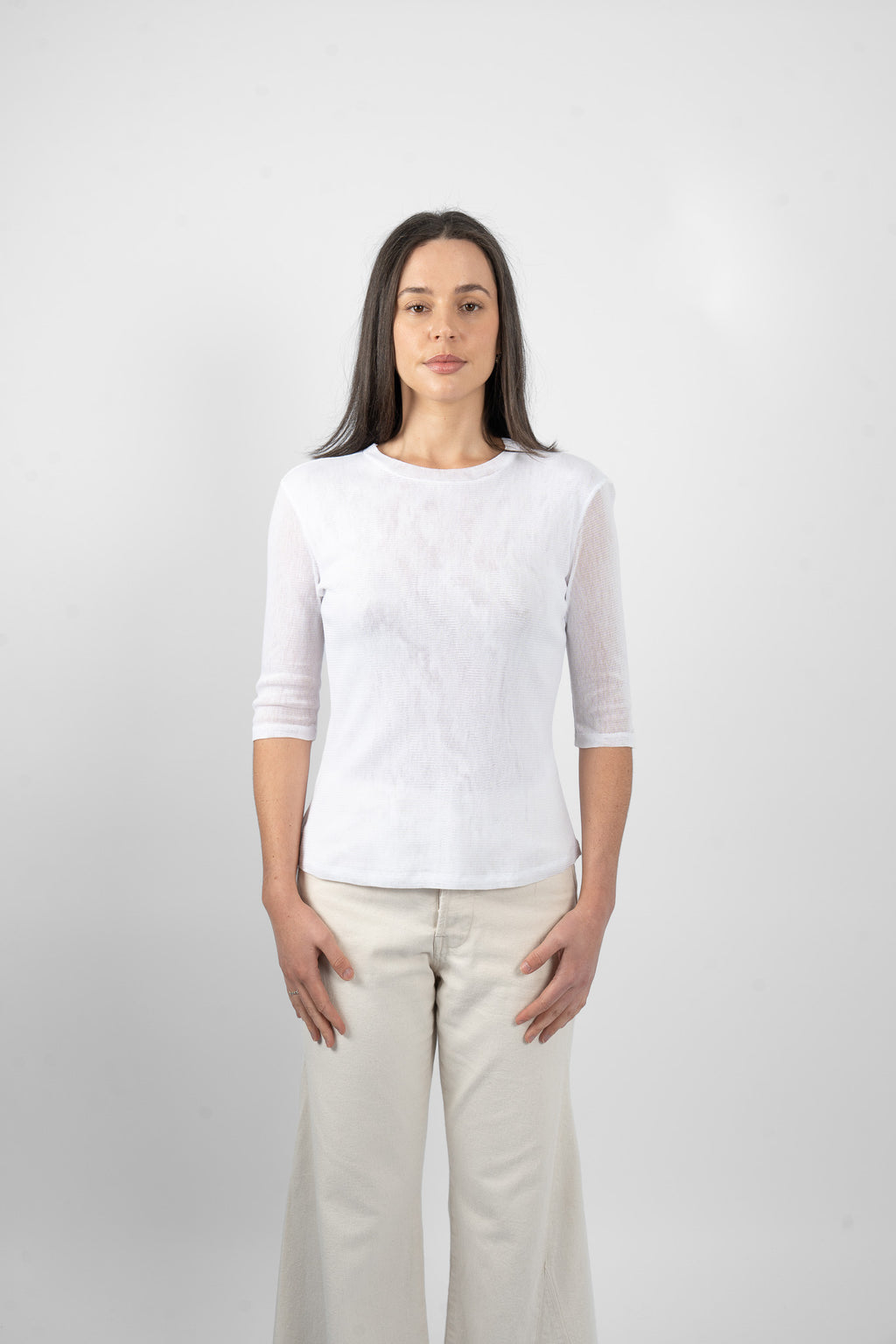 MEADOW TEE - WHITE