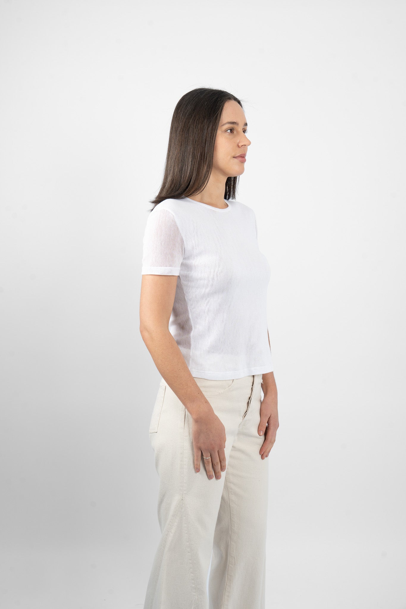 GLORY DOUBLE MESH - WHITE