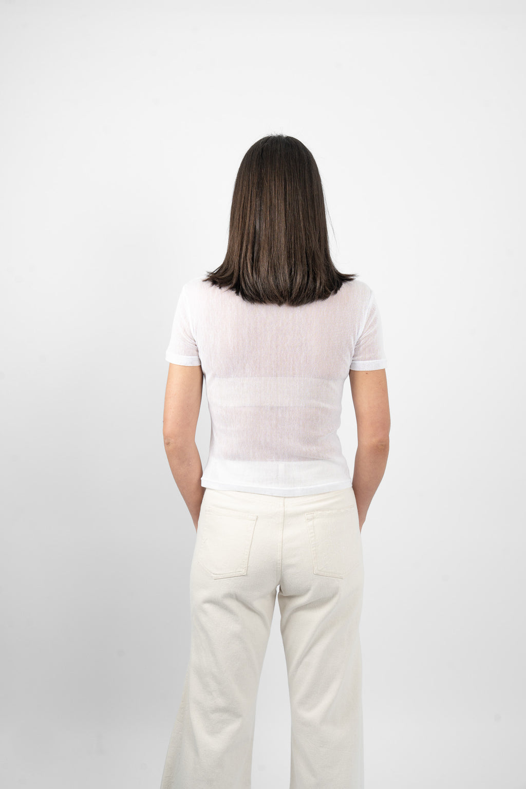 GLORY DOUBLE MESH - WHITE