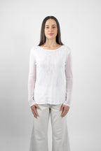 GROOVY DOUBLE MESH - WHITE