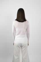 GROOVY DOUBLE MESH - WHITE