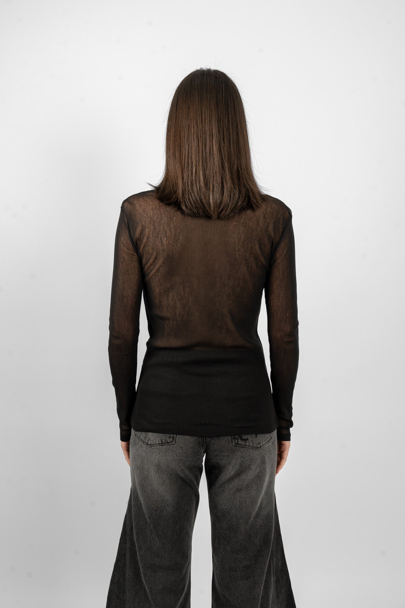 GROOVY DOUBLE MESH - BLACK