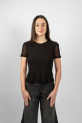 GLORY DOUBLE MESH - BLACK