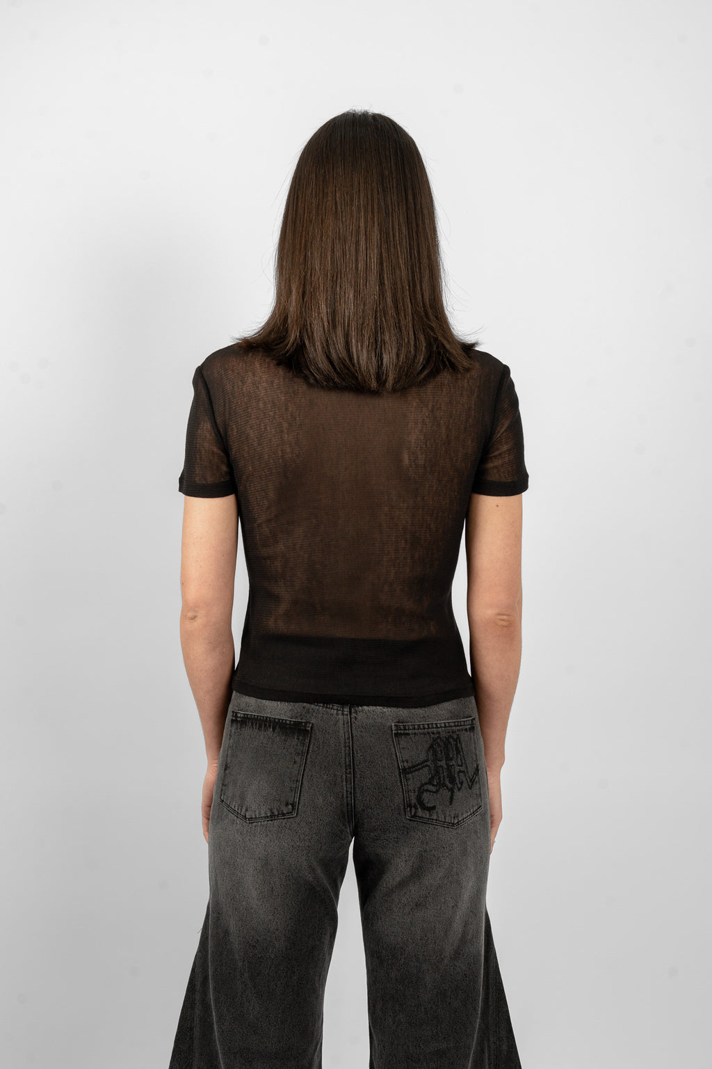 GLORY DOUBLE MESH - BLACK