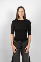 MEADOW TEE - BLACK