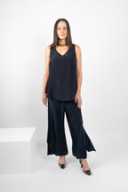 MCGEHEE PANT SILK - NAVY