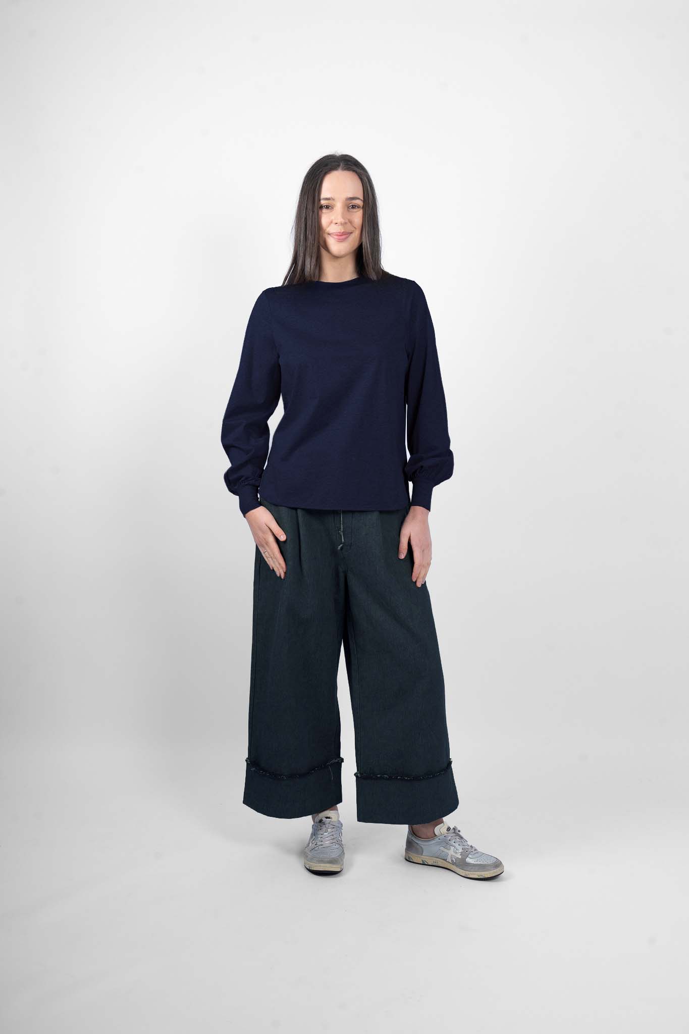BAXTER LONG SLEEVE - NAVY